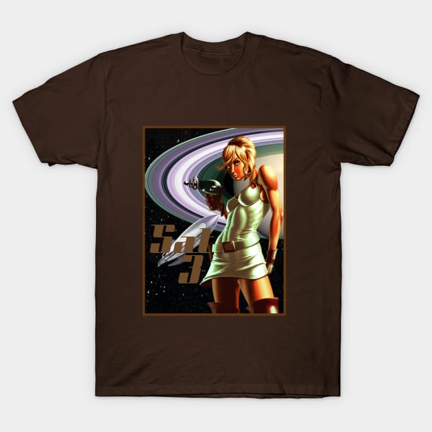 SAT3 Girl #1 T-Shirt by NerdLabs001